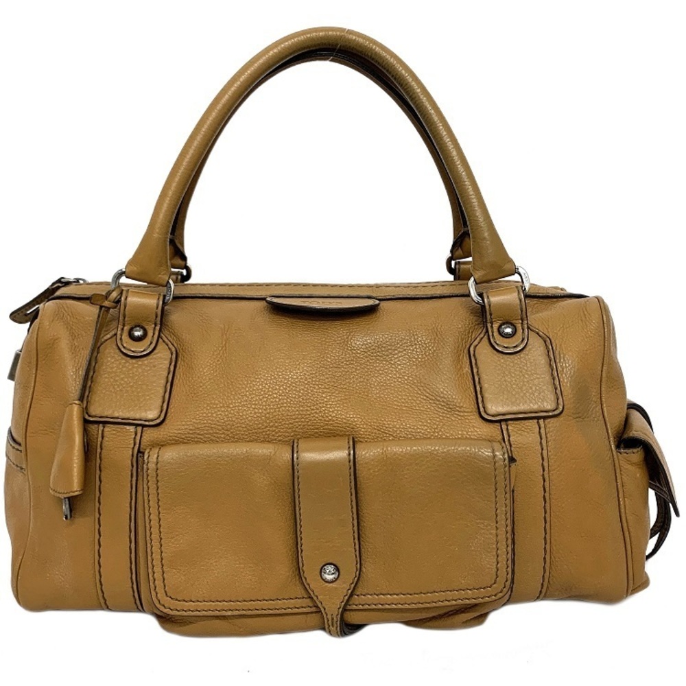 Tod's Tote Bag Leather Brown